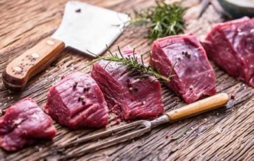 čerstvé naporcované hovädzie mäso - vysoký obsah bielkovín a železa pri dukanovej diéte